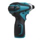 10.8V Cordless Electric Impact Drill Screwdriver Stepless Speed Change Switch For Makita Battery