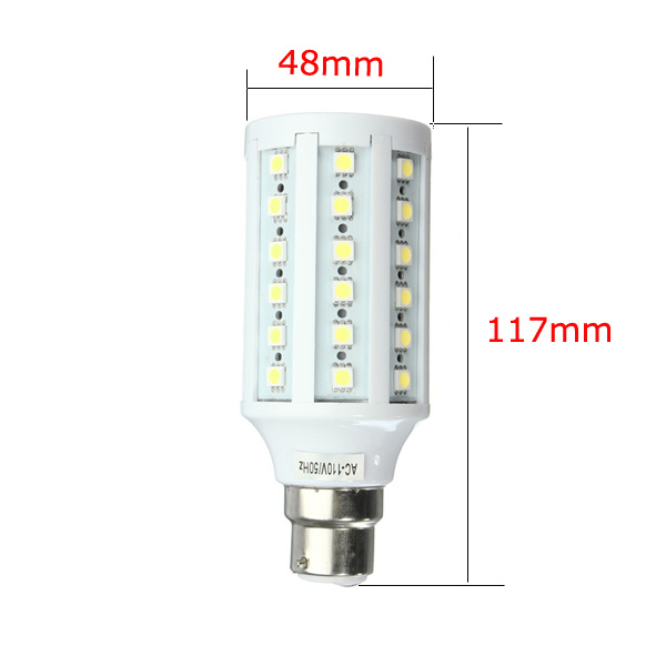 B22-10W-SMD-5050-WhiteWarm-White-60-LED-Corn-Light-Bulb-AC-110V-917206
