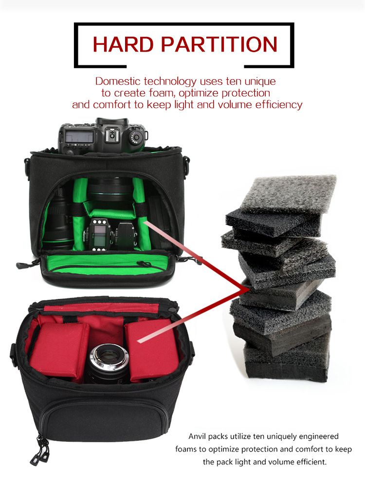 HUWANG-8017-Large-Capacity-2-in-1-DSLR-Camera-Bag-Shoulder-Padded-Waterproof-Backpack-1276176