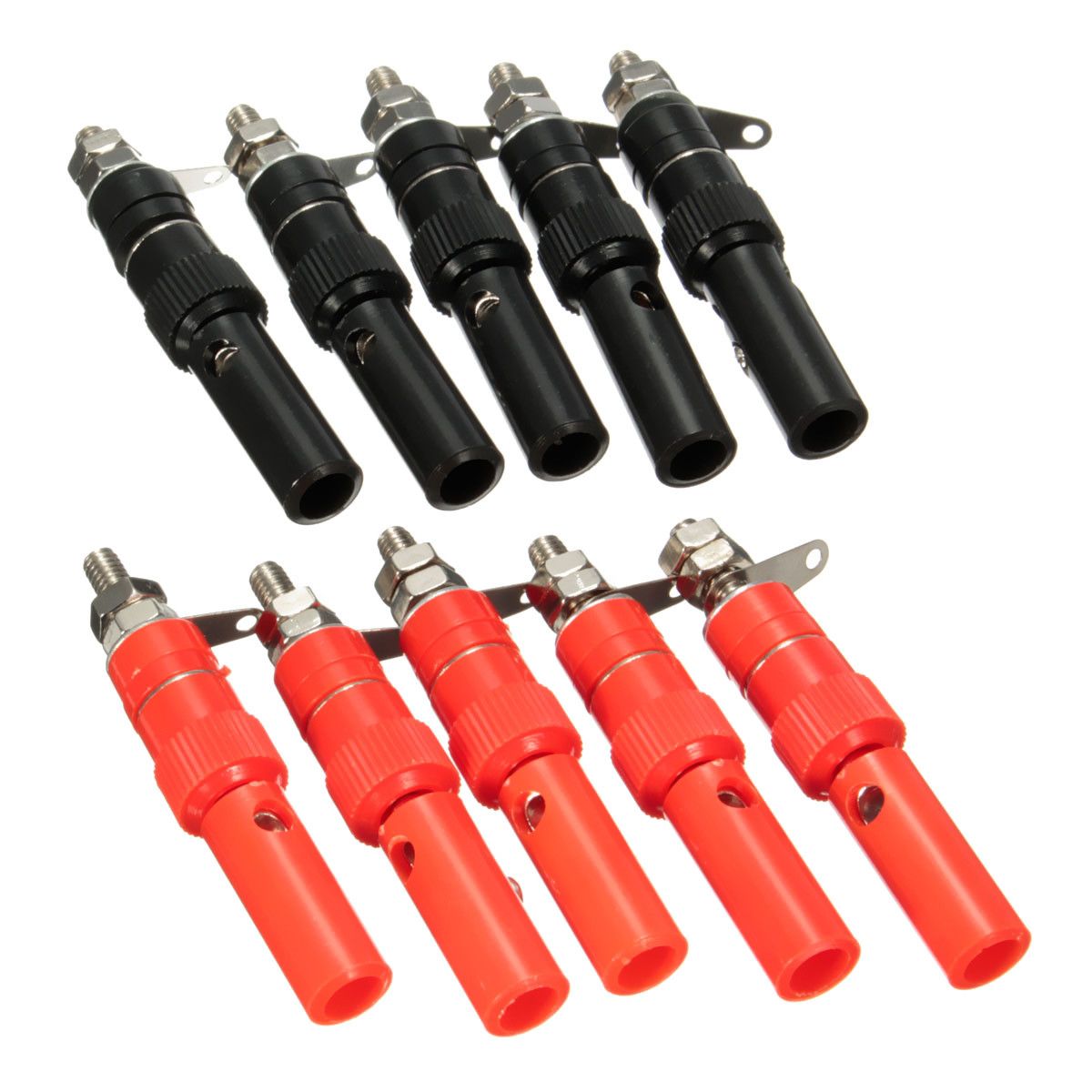 DANIU-50-Pairs-4mm-Terminal-Banana-Plug-Socket-Jack-Connectors-Instrument-Light-Tools-Black-and-Red-1358118