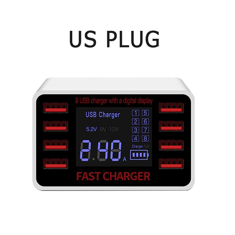 8-USB-Charger-40W-Multifunction-Multi-USB-Charging-Station-Hub-Base-Wall-mounted-Smart-Digital-Dis-1700627