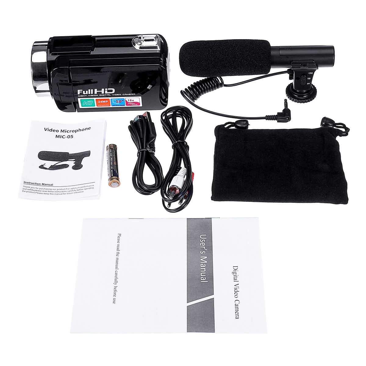 4K-HD-1080P-24MP-18X-Zoom-3-Inch-LCD-Digital-Camcorder-Video-DV-Camera-With-Mic-1627251