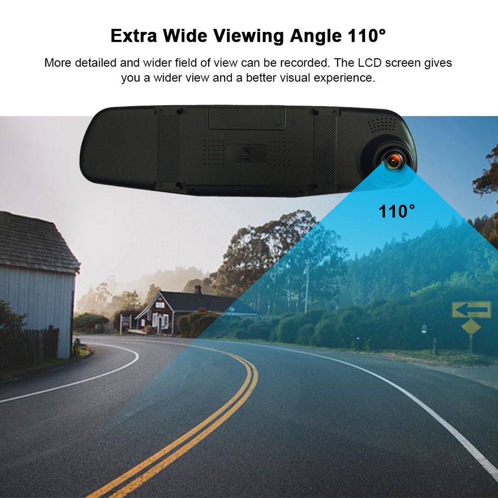 HD-1080P-35-Inch-Screen-Driving-Recorder-Car-Rear-View-Camera-Car-DVR-1424725