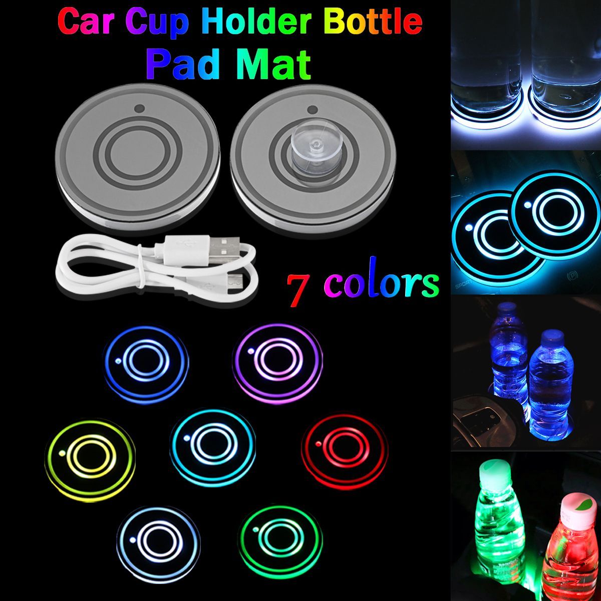 Universal-7-Colors-LED-Car-Cup-Holder-Pad-Bottle-Mat-Auto-Interior-Atmosphere-Lights-USB-Charging-1617830