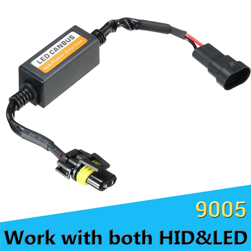1Pcs-9005-Car-LED-Headlight-Decoder-CANBUS-Error-Free-HID-Anti-flicker-Load-Resistor-Canceler-1361089