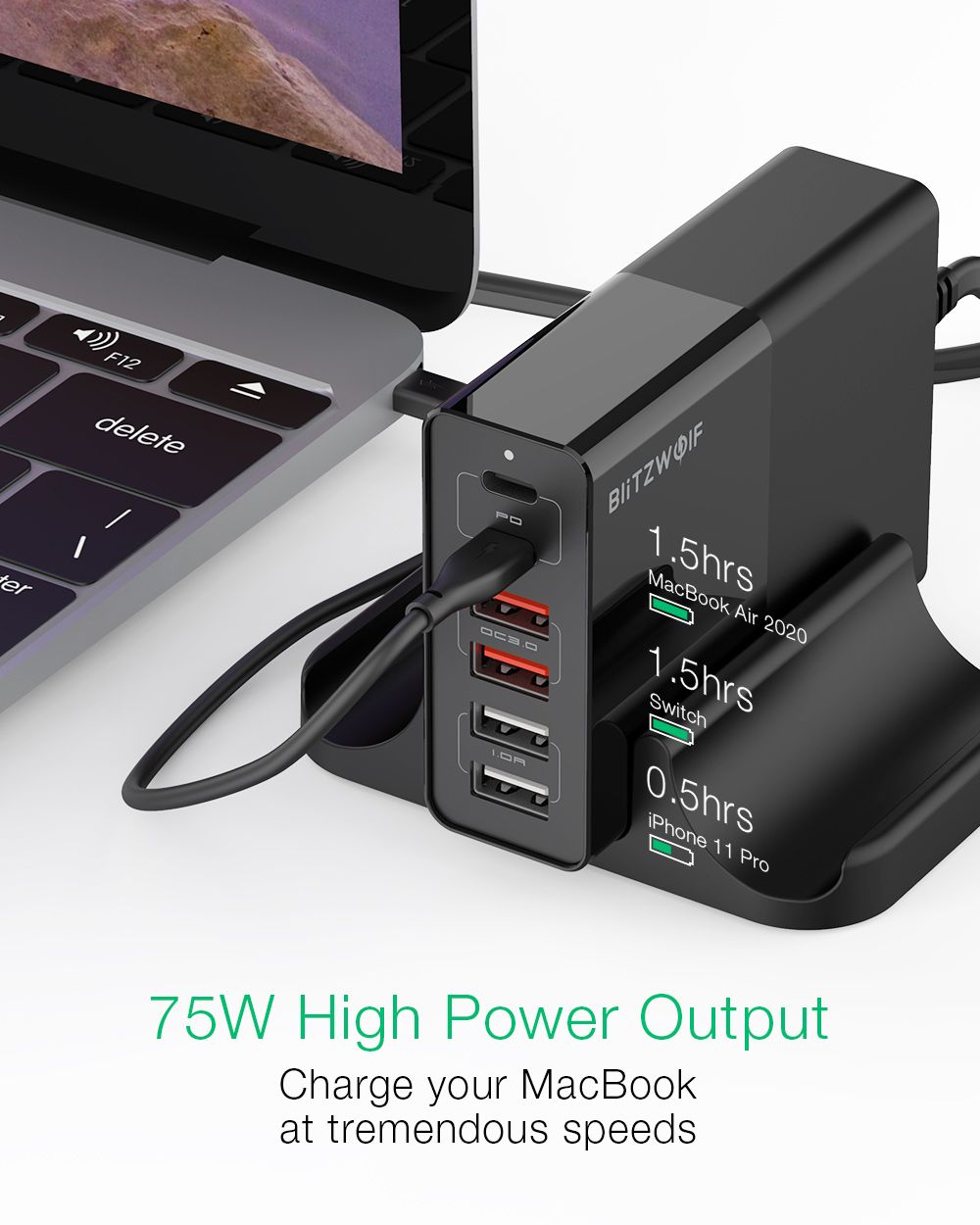 BlitzWolfreg-BW-S16-75W-6-Port-USB-PD-Charger-Desktop-Charging-Station-Dual-PD30-Dual-QC30-Support-F-1707999