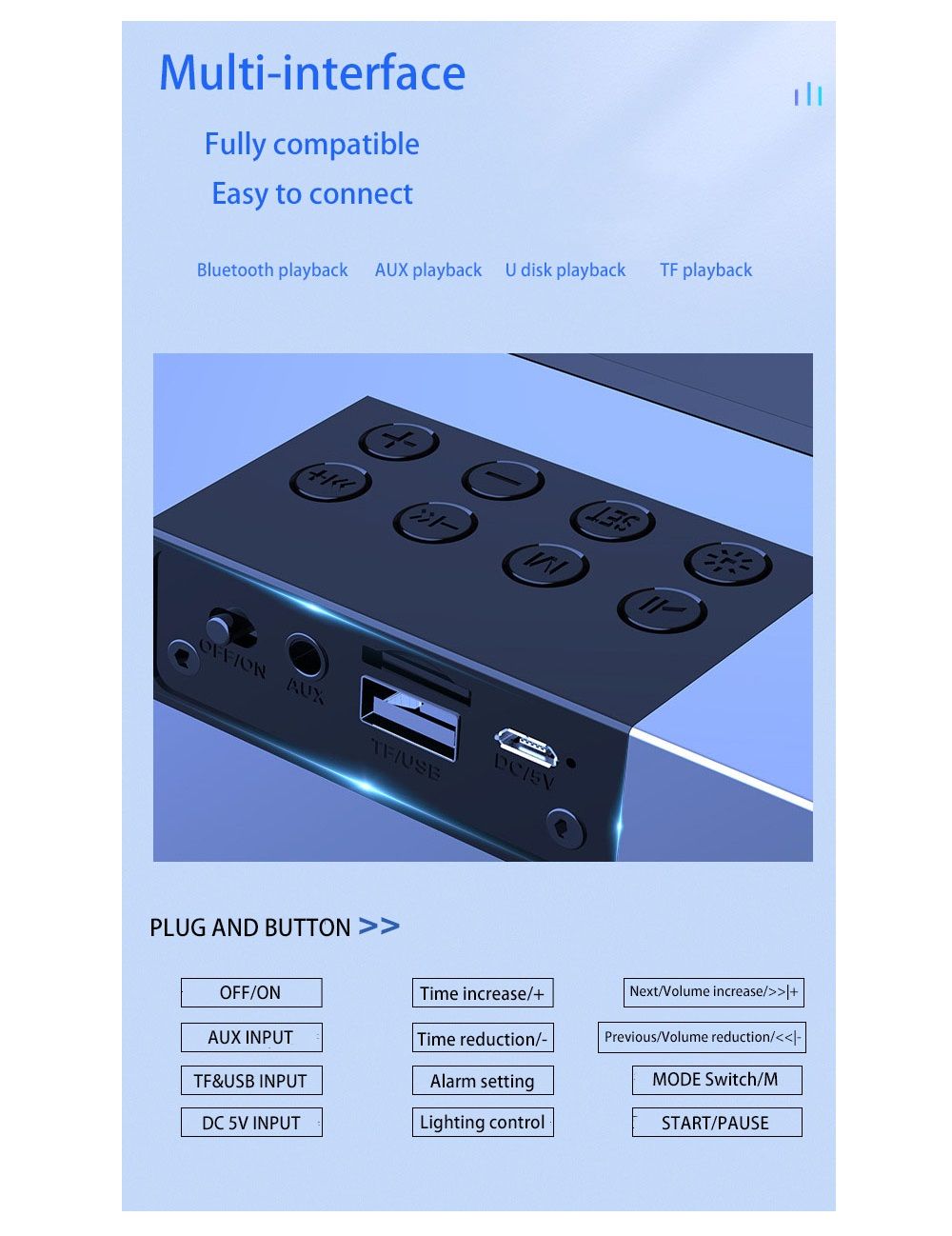 Langjing-A8-Computer-Speaker-RGB-Light-Effect-bluetooth-USB-Recharging-Clock-Display--AUX--U-Disk--T-1742254