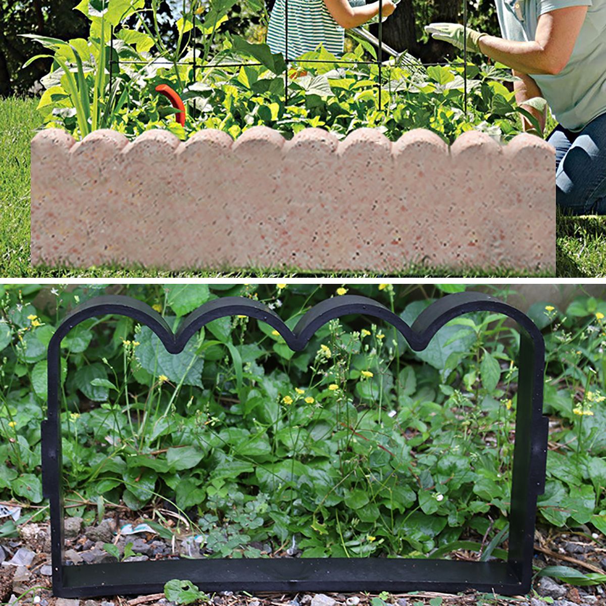 Fence-Concrete-Mold-Brick-Cement-Mould-Garden-Path-Plastic-DIY-Tool-Courtyard-1561539