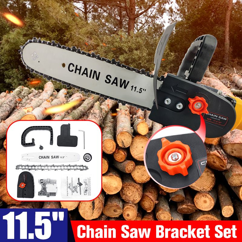 115-Inch-DIY-Electric-Chain-Saw-Bracket-Set-with-Adjustment-Knob-Woodworking-1453620