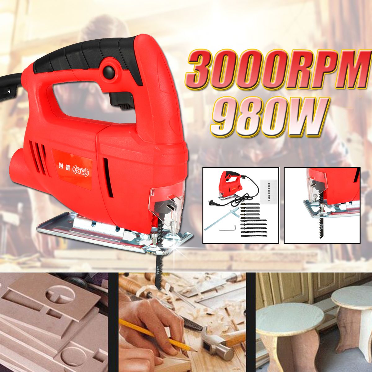 220V-980W-Electric-Jigsaw-Jig-Saw-amp-Wood-Metal-Plastic-Cutting-Blade-DIY-Woodworking-Tool-1728461