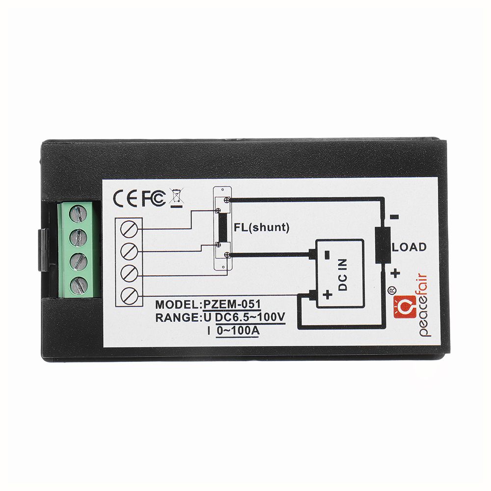 100A-DC-Digital-Multi-function-Voltage-Current-Power-Electric-Energy-Meter-Battery-Tester-With-100A-1329297
