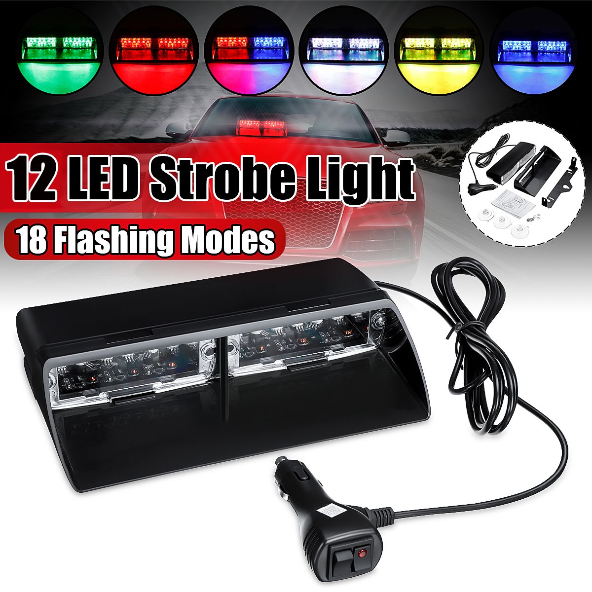 12LED-RGB-12V-36W-Car-Auto-Windshield-Dashboard-Emergency-Warning-Lamp-Flashing-Strobe-Light-6-Color-1589769