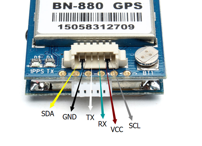 Beitian-BN-880-Flight-Control-GPS-Module-Dual-Module-Compass-With-Cable-for-RC-Drone-FPV-Racing-971082
