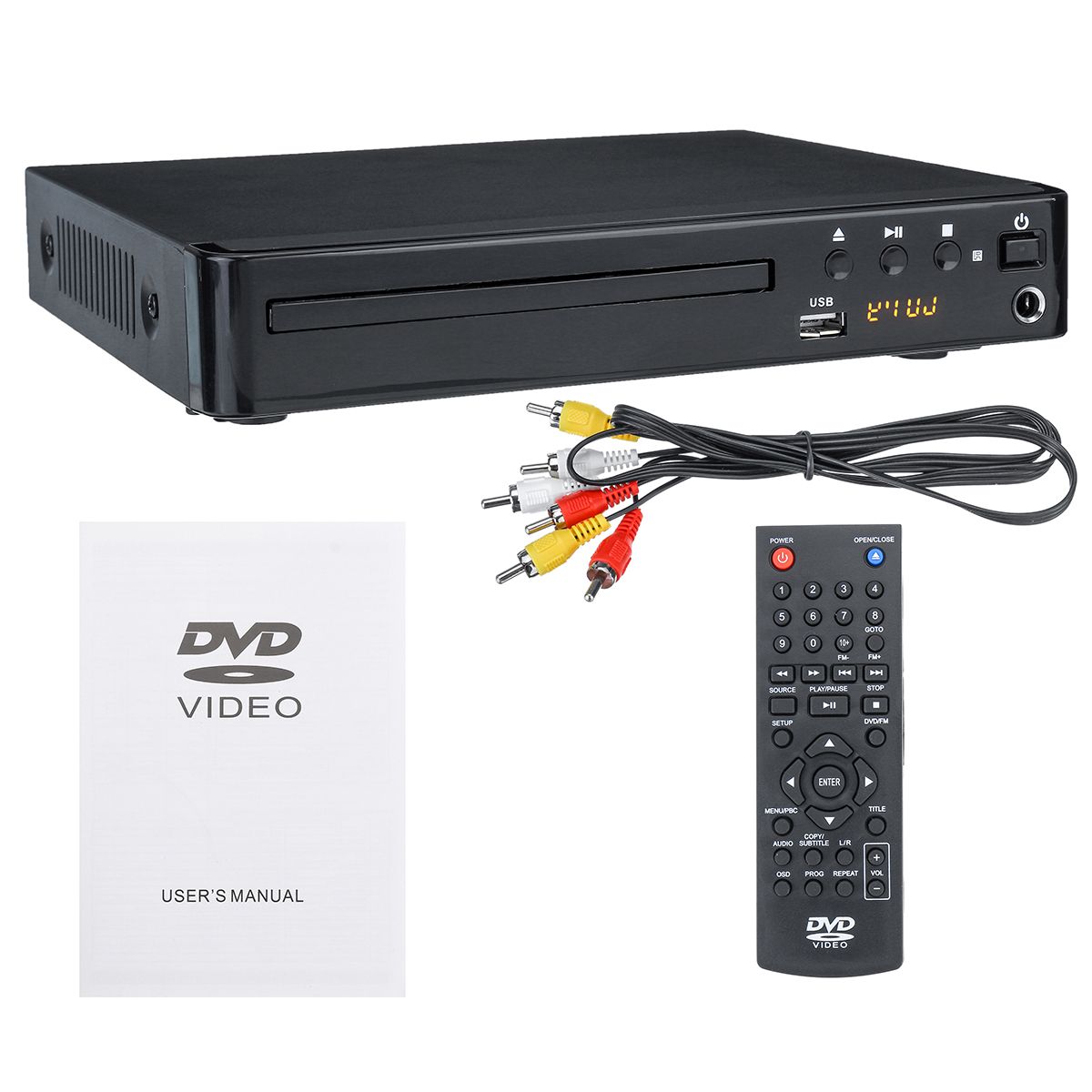 1080P-Full-HD-LCD-DVD-Player-Compact-6-Region-Stereo-Video-MP4-MP3-CD-USB-Remote-1699901