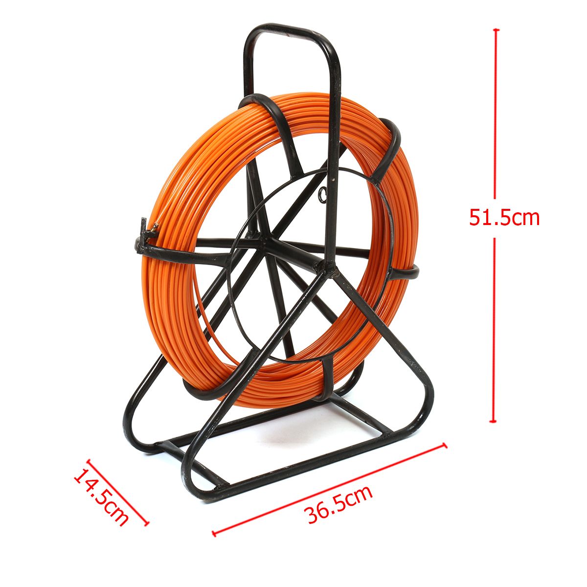 100M-45mm-Fiber-Glass-Rodder-Tape-Cable-Running-Rod-Wire-Puller-Push-Pull-Rod-1199897