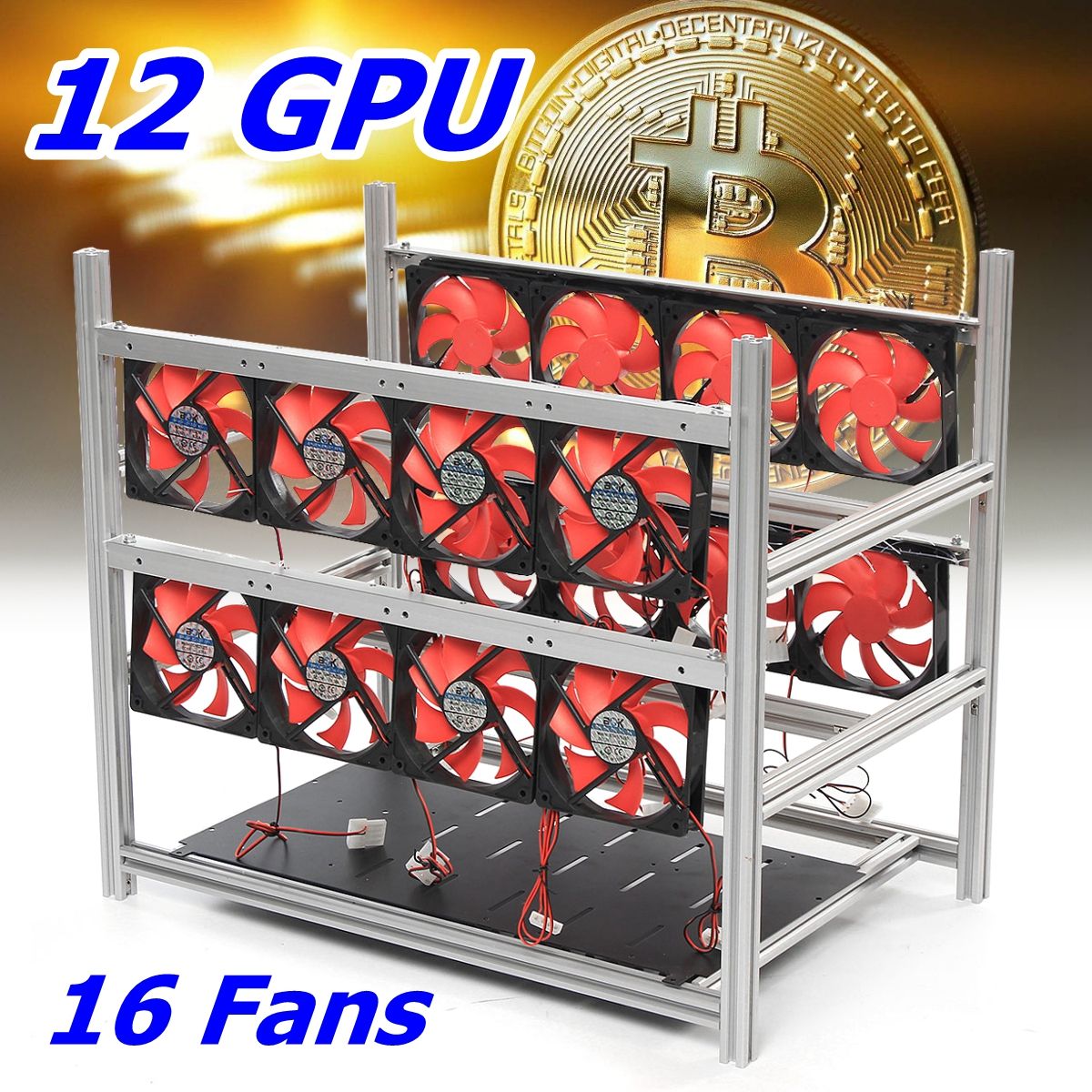 12-GPU-Steel-Coin-Miner-Mining-Frame-Steel-Case-LED-Light-With-16-Fans-For-ETH-ZECBTB-1264444