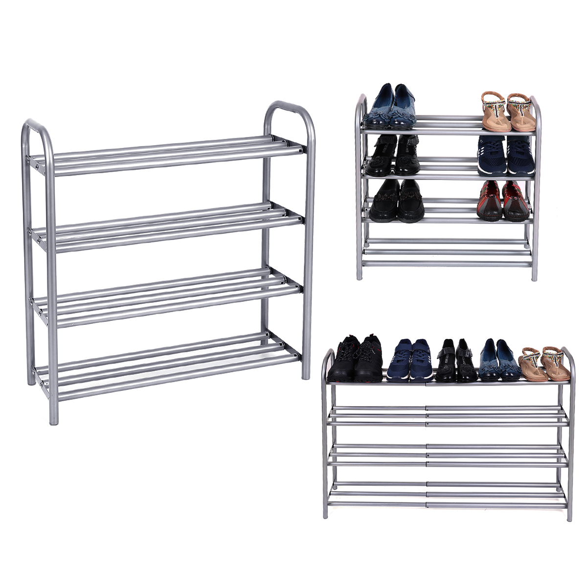 GEMITTO-Silver-Grey--4-Layers-Extendable-Shoe-Organiser-Racks-Heavy-Duty-Shoe-Stand-Storage-1546710