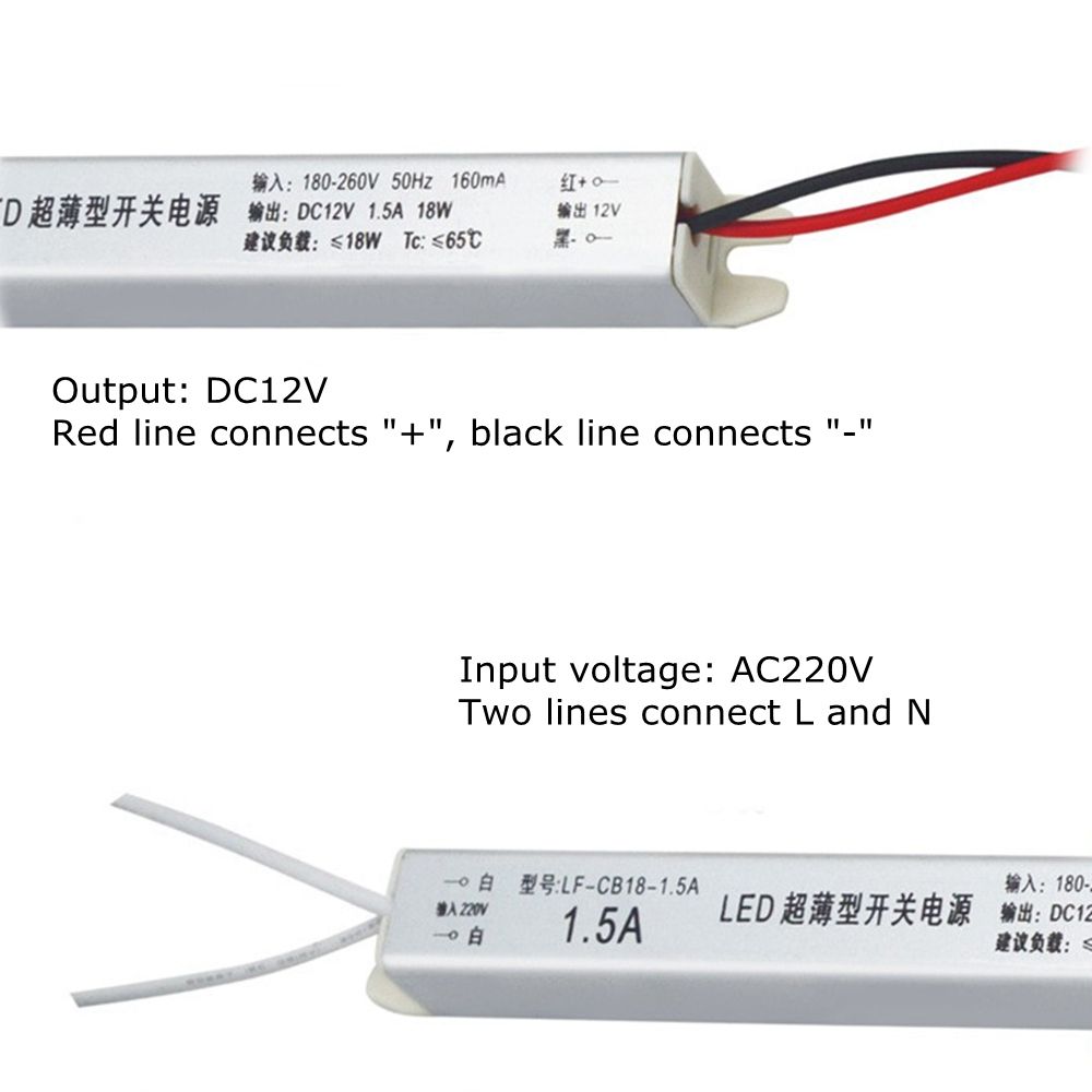 230V, 20-60 W LED Line Treiber LED Trafo Converter Driver Module 