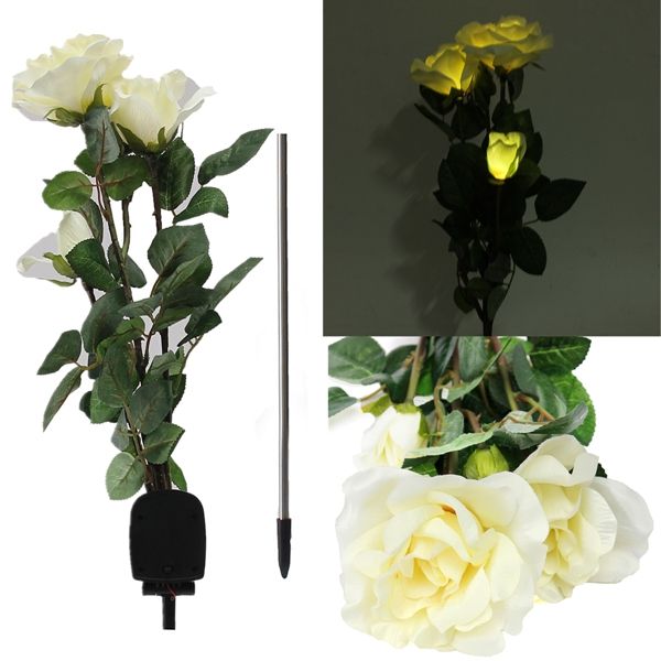 1-x-Solar-Power-3-LED-Rose-Flower-Light-Outdoor-Garden-Yard-Lawn-Decor-970781