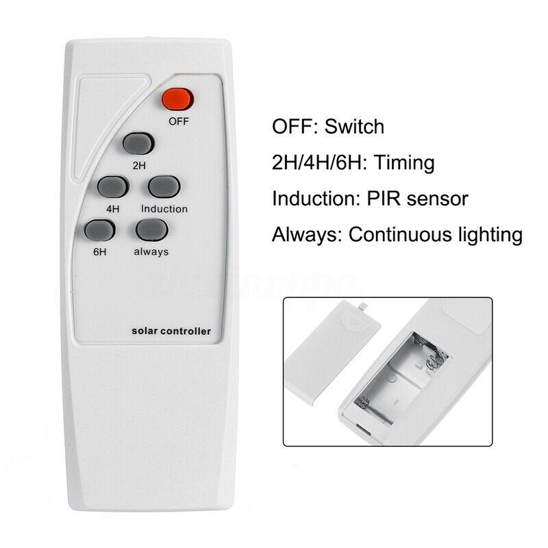 100200300COB-LED-Solar-Street-Light-PIR-Motion-Radar-Sensor-Outdoor-Wall-LampRemote-Control-1698096