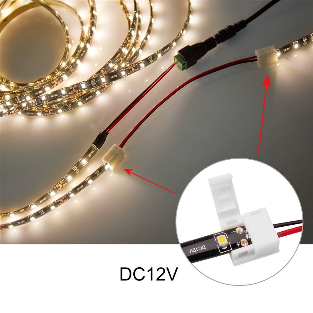 10MM-RGB-3528-5050-4Pin-LED-Strip-Light-Connector-Kit-PCB-Ribbon-Cable-PCB-Clip-Adapter-Provides-Mos-1613449