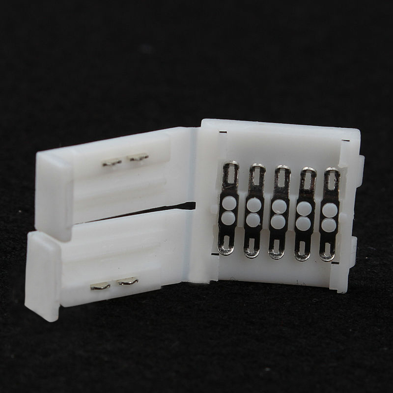 10mm-12mm-Width-5-Pin-Solderless-Connector-for-RGBW-LED-Strip-Clip-1095431