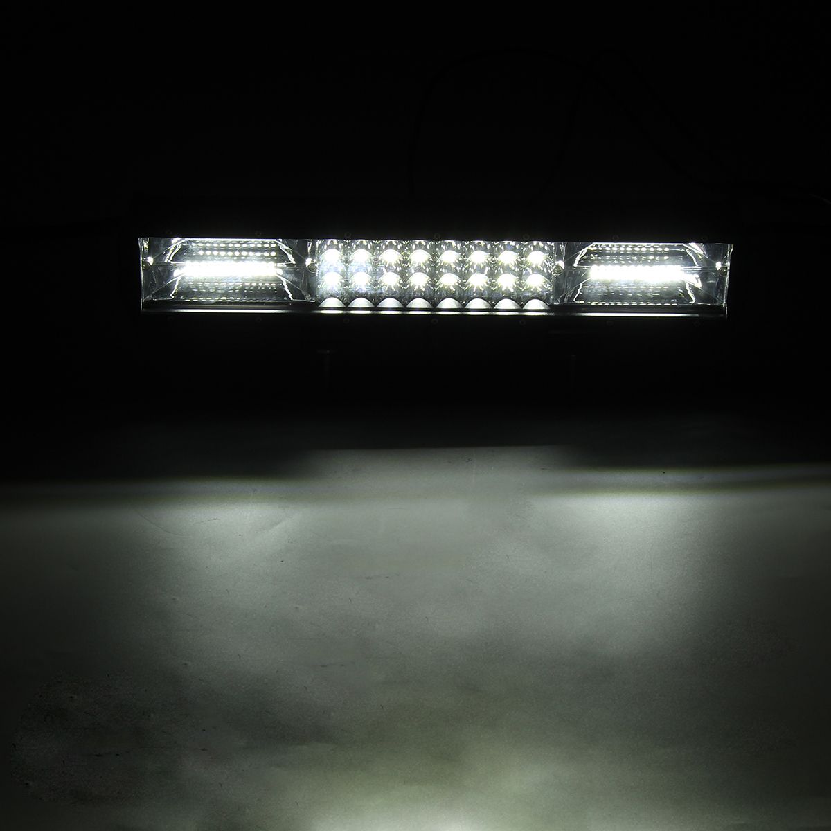 145Inch-216W-LED-Work-Light-Bar-Strobe-Flash-Lamp-Waterproof-Dual-Color-WhiteAmber-10-30V-for-Offroa-1609260