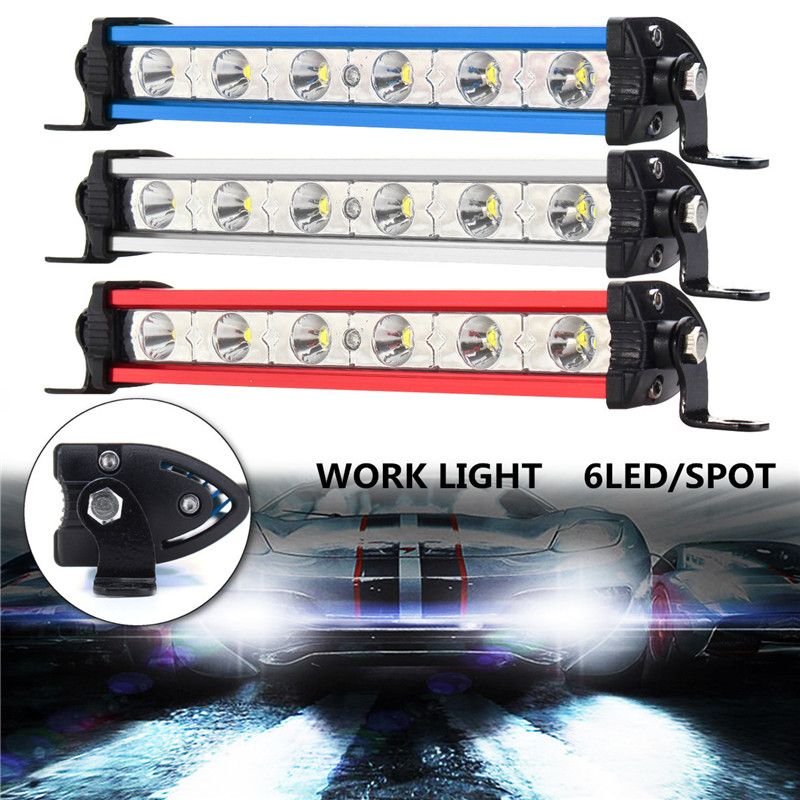 7Inch-18W-Car-LED-Work-Light-Bar-Spot-Beam-Lamp-Fog-Driving-12V-for-Jeep-Off-Road-Boat-SUV-ATV-1393289