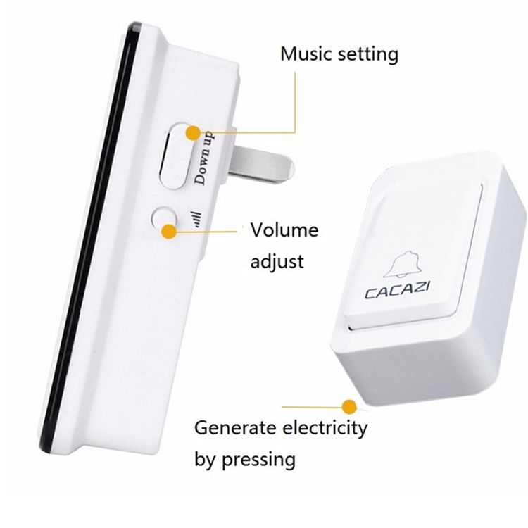 CACAZI-38-Tunes-Wireless-Cordless-Waterproof-Doorbell-Remote-Control-Door-Bell-Chime-No-Need-Battery-1241037