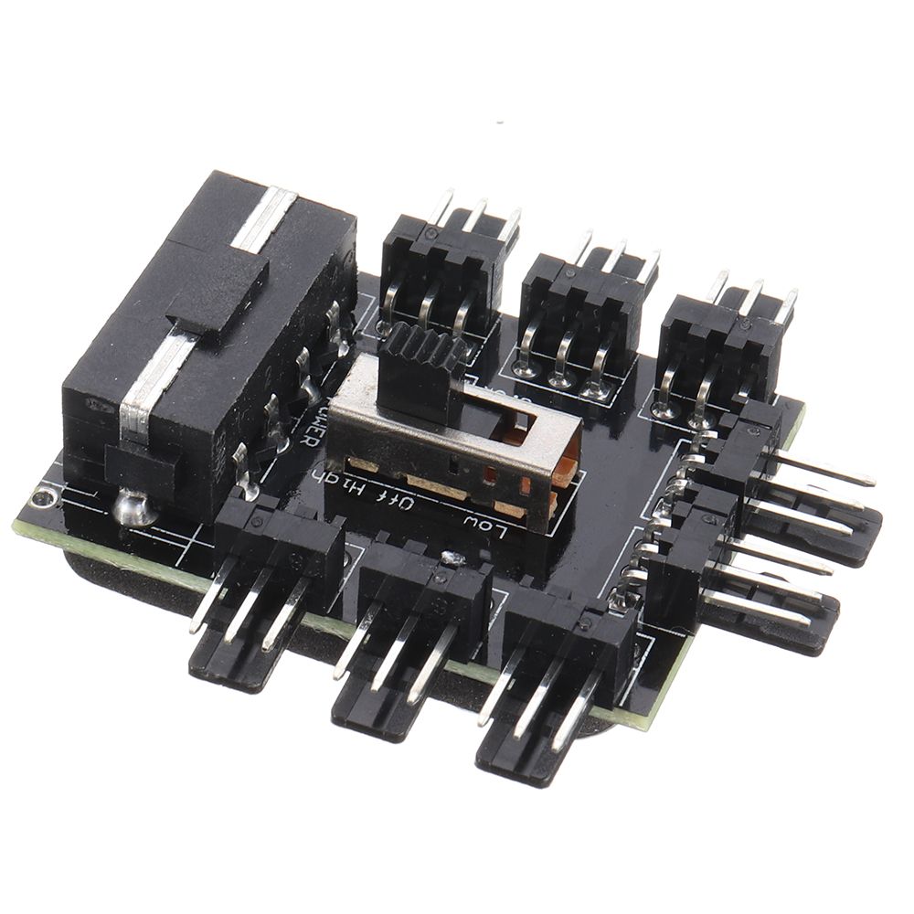 1-to-8-3Pin-Fan-Hub-PWM-Molex-Splitter-PC-Mining-Cable-12V-4P-Power-Supply-Cooler-Cooling-Speed-Cont-1545486