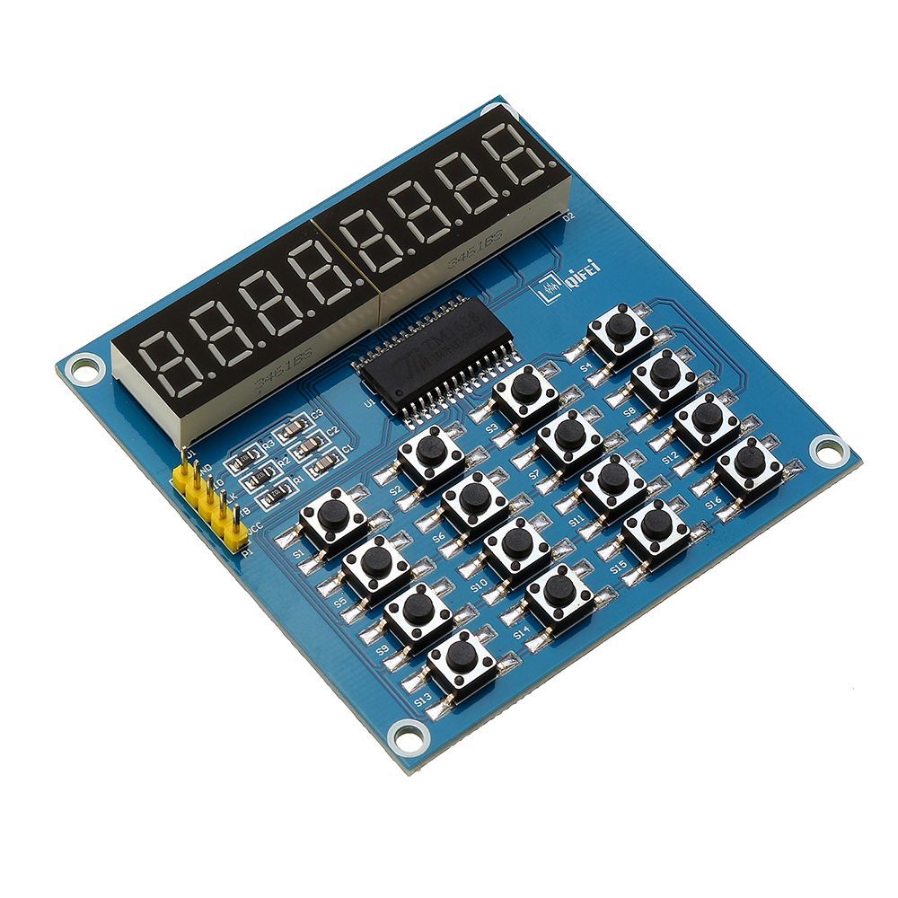 3pcs-TM1638-3-Wire-16-Keys-8-Bits-Keyboard-Buttons-Display-Module-Digital-Tube-Board-Scan-And-Key-LE-1430732