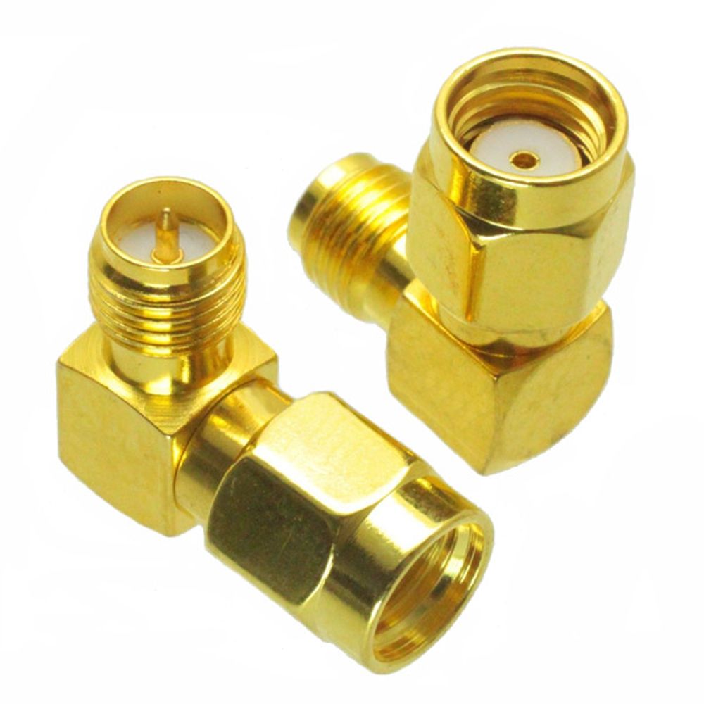 10pcs-RP-SMA-Male-to-RP-SMA-Female-Adapter-Right-Angle-RF-Connector-For-FPV-Racing-RC-Drone-1540875