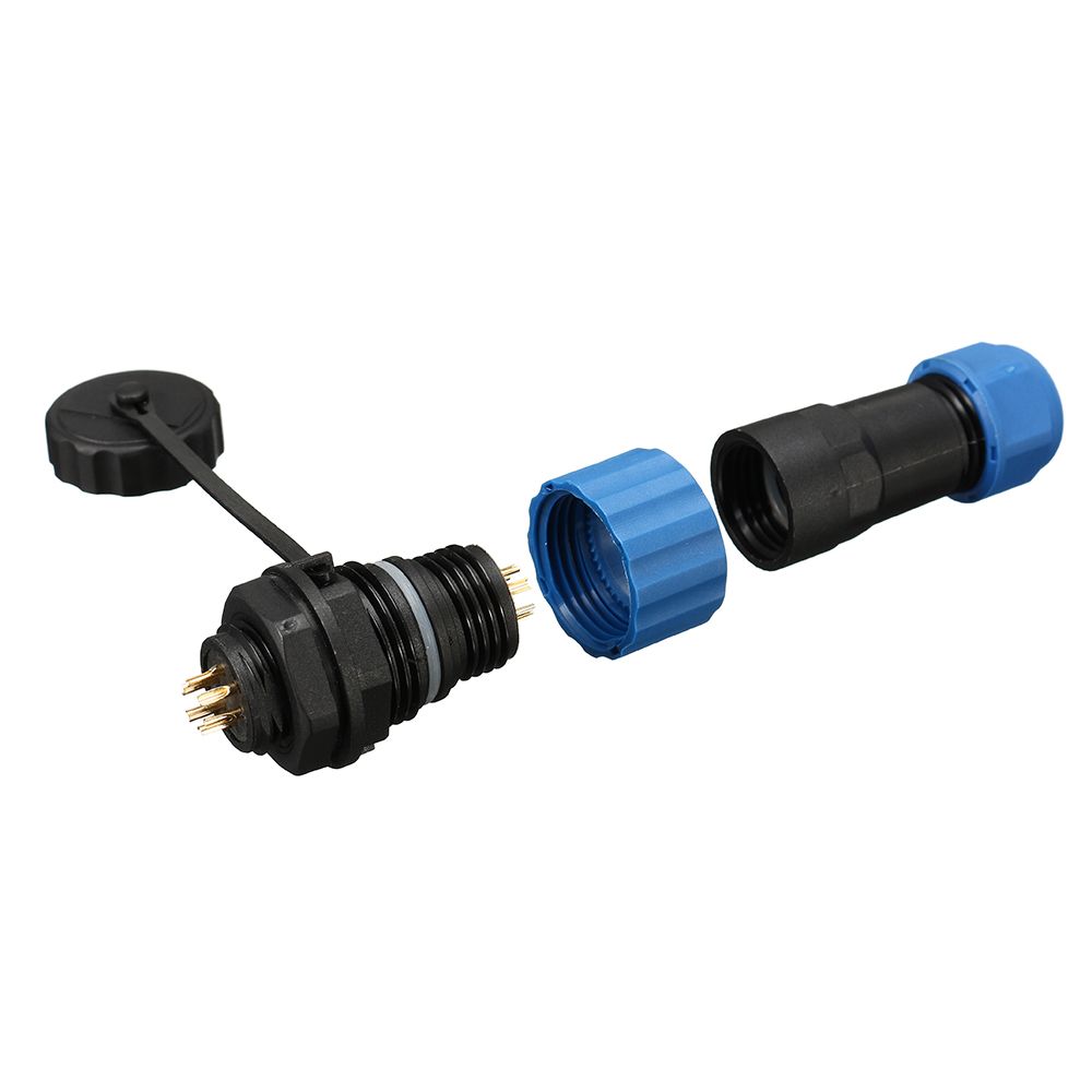 5Pcs-SP16-IP68-Waterproof-Connector-Male-Plug-amp-Female-Socket-6-Pin-Panel-Mount-Wire-Cable-Connect-1653326