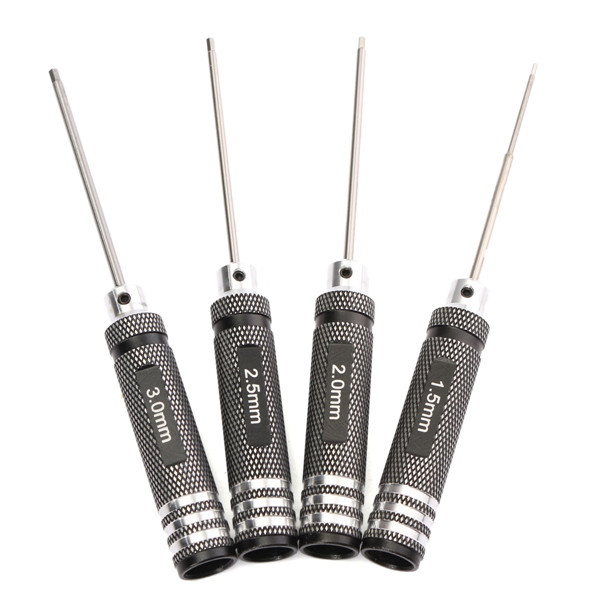 Drillpro-4pcs-Hex-Screwdriver-Tool-Kit-15202530mm-Black-Repair-Tool-Set-984361