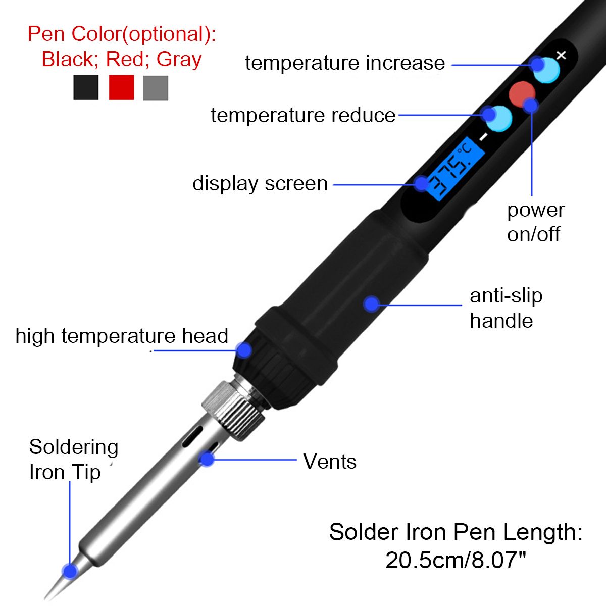 101PCS-60W-Wood-Burning-Woodwork-Pen-Set-Electric-Solder-Iron-Burner-Kit-LCD-1647509