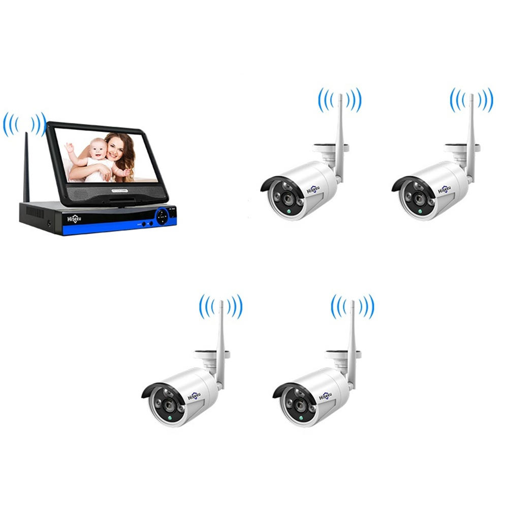 Hiseeu-10-inch-Display-4pcs-1080P-Wireless-CCTV-IP-Camera-8CH-NVR-WiFi-Video-Surveillance-System-1379907