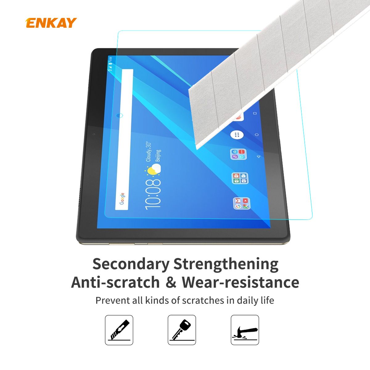 ENKAY-033mm-9H-25D-Curved-Edge-Tempered-Glass-Protective-Film-Screen-Protector-for-Lenovo-M10-Tablet-1734317
