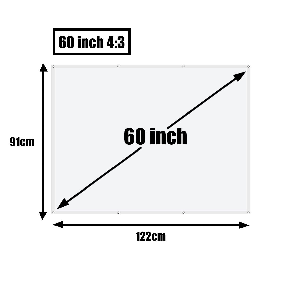 60-72-84-100-120-Inch-4--3-White-High-Brightness-Reflective-Projector-Screen-Cloth-Foldable-Fabric-C-1718118