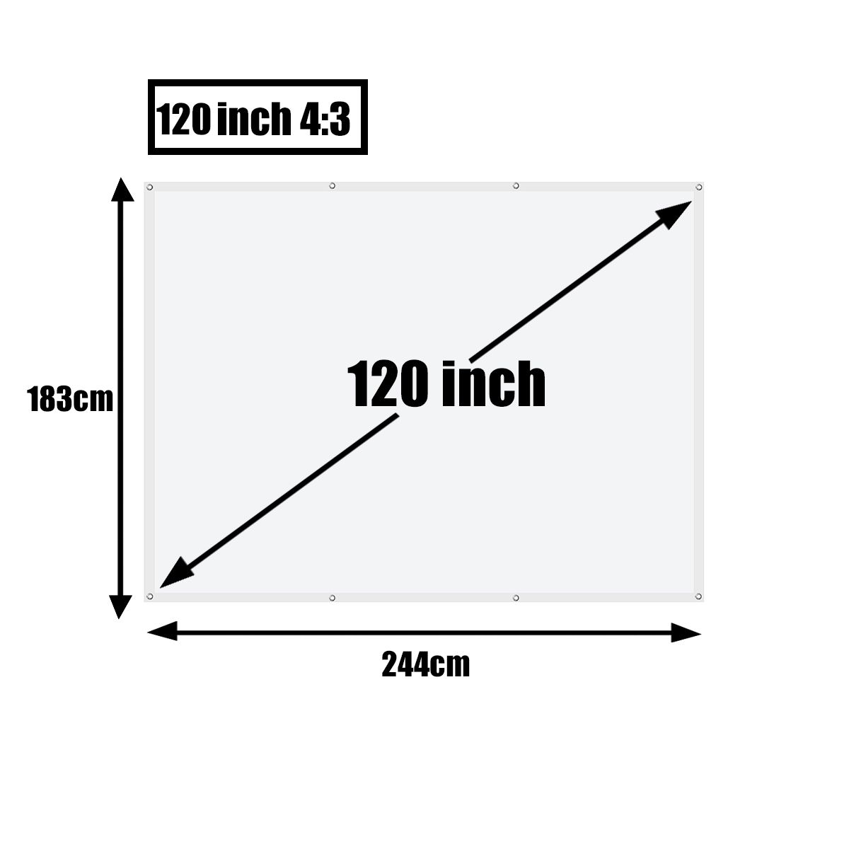 60-72-84-100-120-Inch-4--3-White-High-Brightness-Reflective-Projector-Screen-Cloth-Foldable-Fabric-C-1718118