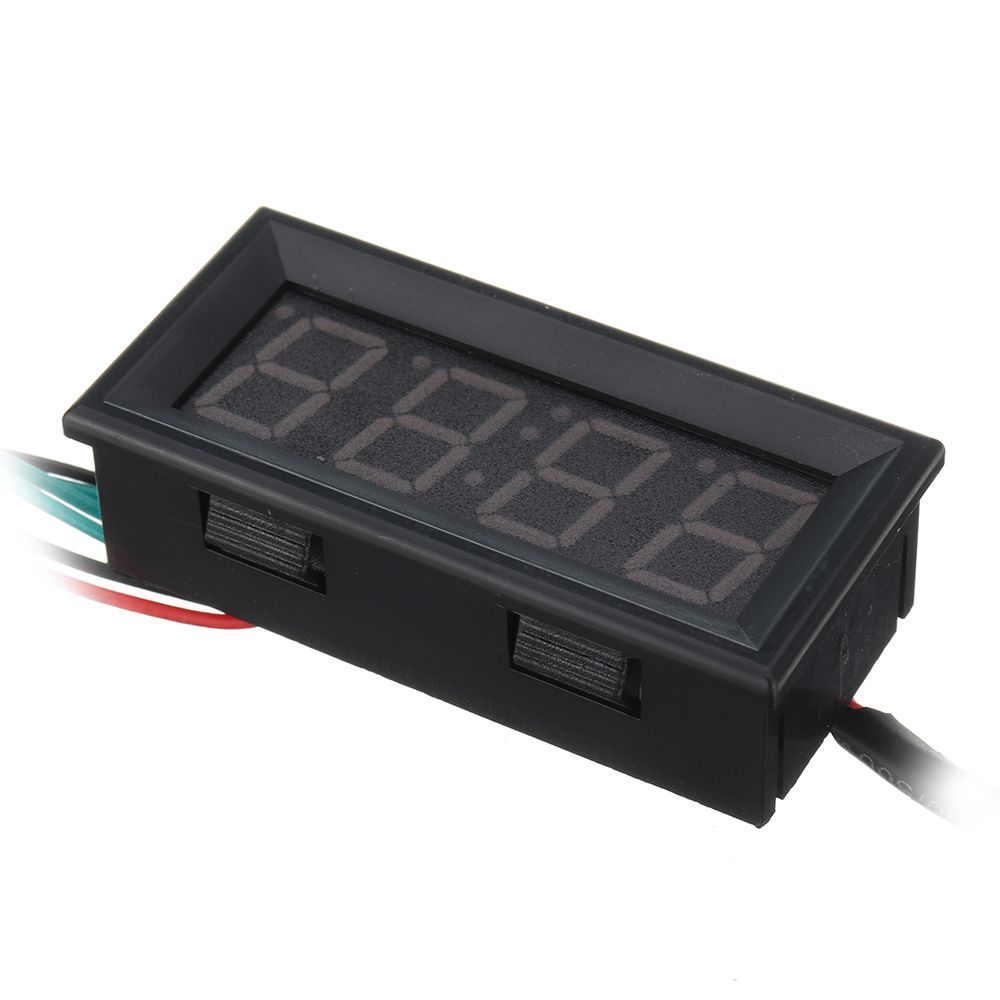 056-Inch-200V-3-in-1-Time--Temperature--Voltage-Display-with-NTC-DC7-30V-Voltmeter-Black-Watch-Clock-1530089