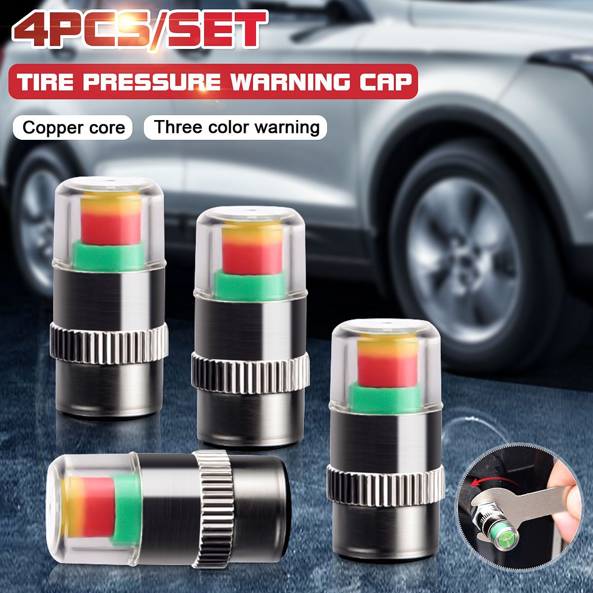 4Pcs-Car-Copper-Tire-Pressure-Cap-Monitoring-Universal-Sensor-Indicator-Valve-1668577