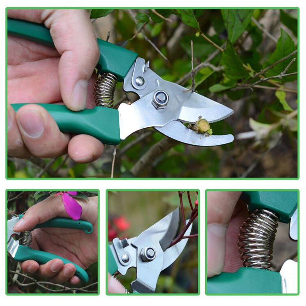 10Pcs-Carbon-Steel-Gardening-Equipment-Bonsai-Tools-Kits-Cutter-Scissors-Tool-1288960