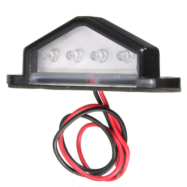 10-30V-4-LED-Rear-License-Plate-Light-Lamp-Truck-Trailer-Waterproof-959761