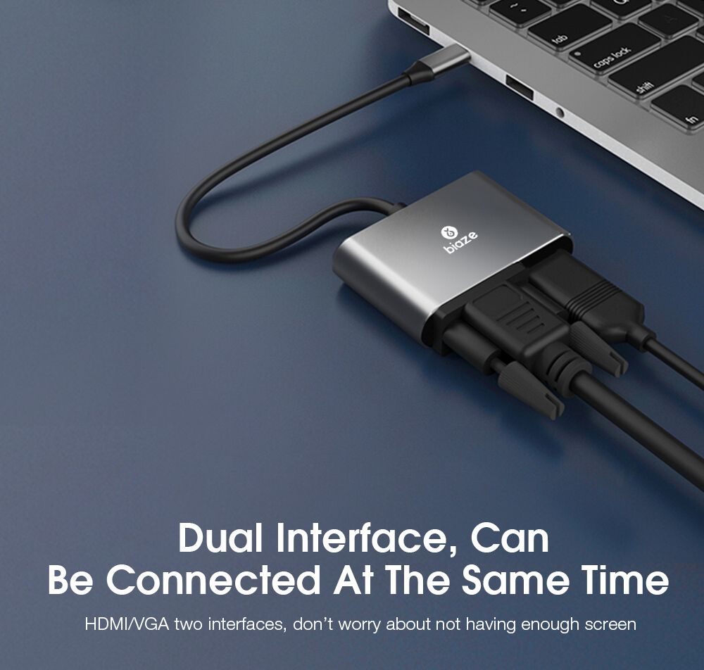 Biaze-R36-4-in-1-USB-C-Hub-4K-HD-VGA-Converter-Type-C-PD-Fast-Power-Supply-Multifunctional-Docking-S-1725636