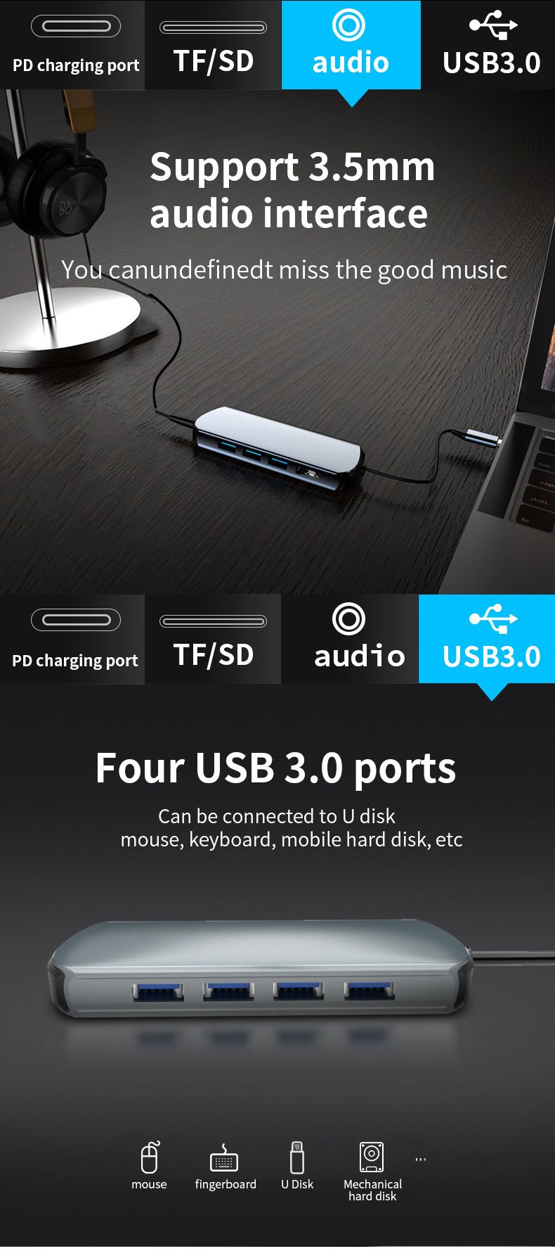 SEEWEI-1908C-Type-C-to-USB-Hub-USB-C-Hub-8-in-1-Docking-Station-HD--PD-Charging--35mm-Audio--TF--SD--1649214