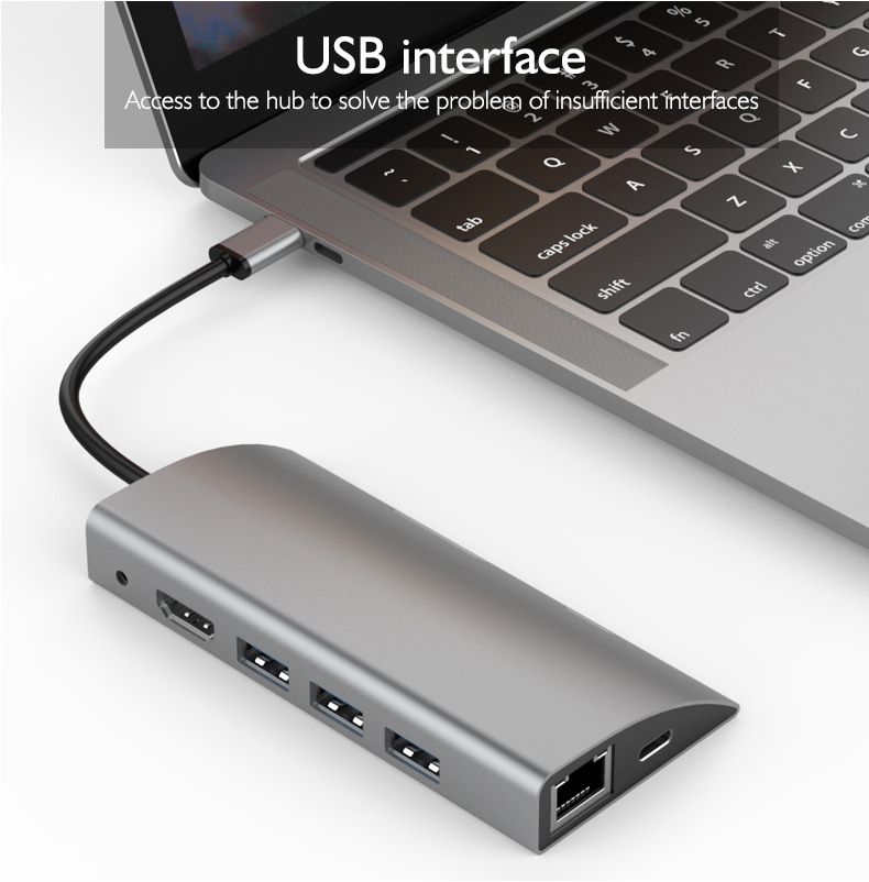 SEEWEI-TW9A-9-in-1-USB-C-Hub-HD-Converter-Type-C-to-USB-30--3--M-SD--SD--RJ45--Type-C--35mm-Audio--H-1643773