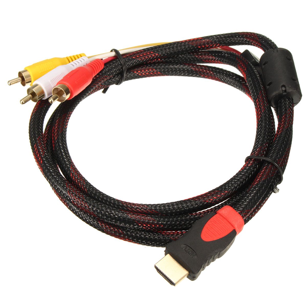 15M-5Ft-HD-Male-to-3-RCA-Video-Audio-AV-Cable-Cord-Adapter-for-TV-DVD-1080P-PS3-Xbox-1049322