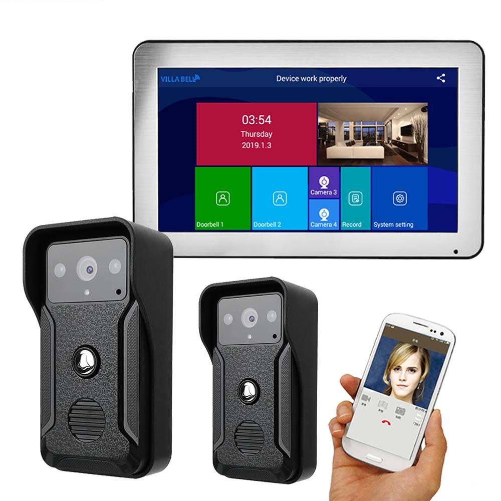 ENNIO-10-inch-Wifi-Wireless-Video-Doorbell-Intercom-Entry-System-with-2-pcs-HD-1080P-Wired-Camera-Ni-1616007
