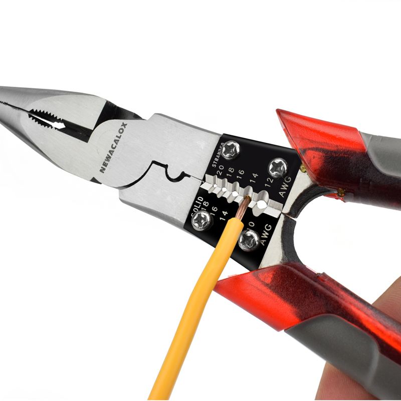 8inch-Professional-Tool-Multifunction-Wire-Plier-Stripper-Crimper-Cutter-Needle-Nose-Nipper-Jewelry--1240968