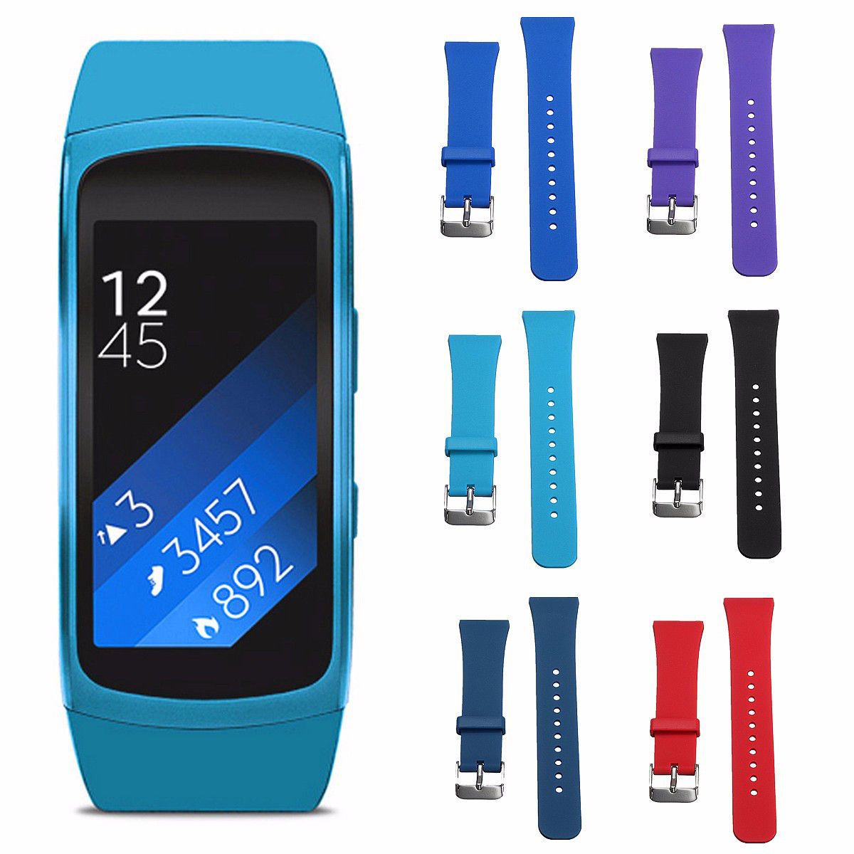 Approx-115-175cm-Silicone-Soft-Replacement-Smart-Wrist-Strap-For-Samsung-Gear-Fit-2-1087609